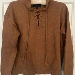 Nili Lotan lace up sweater